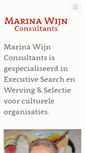 Mobile Screenshot of marinawijn.nl